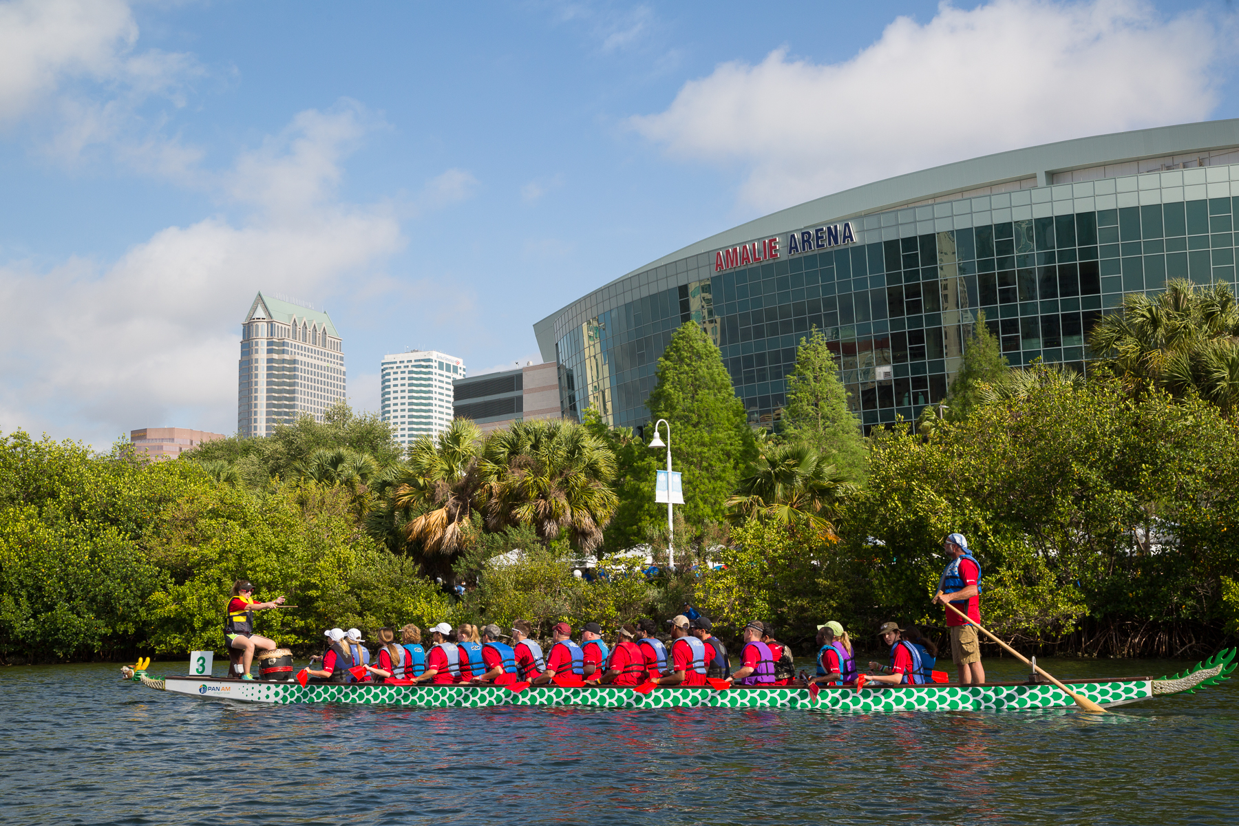 TAMPA BAY INTERNATIONAL DRAGON BOAT RACES Tampa, FL Pan Am Dragon Boat